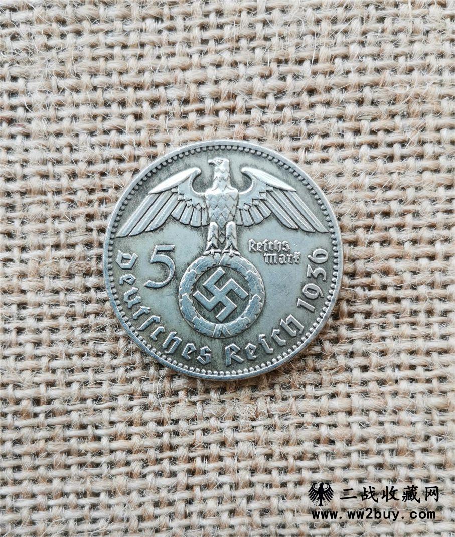 1936年5帝国马克 1936年5帝国马克