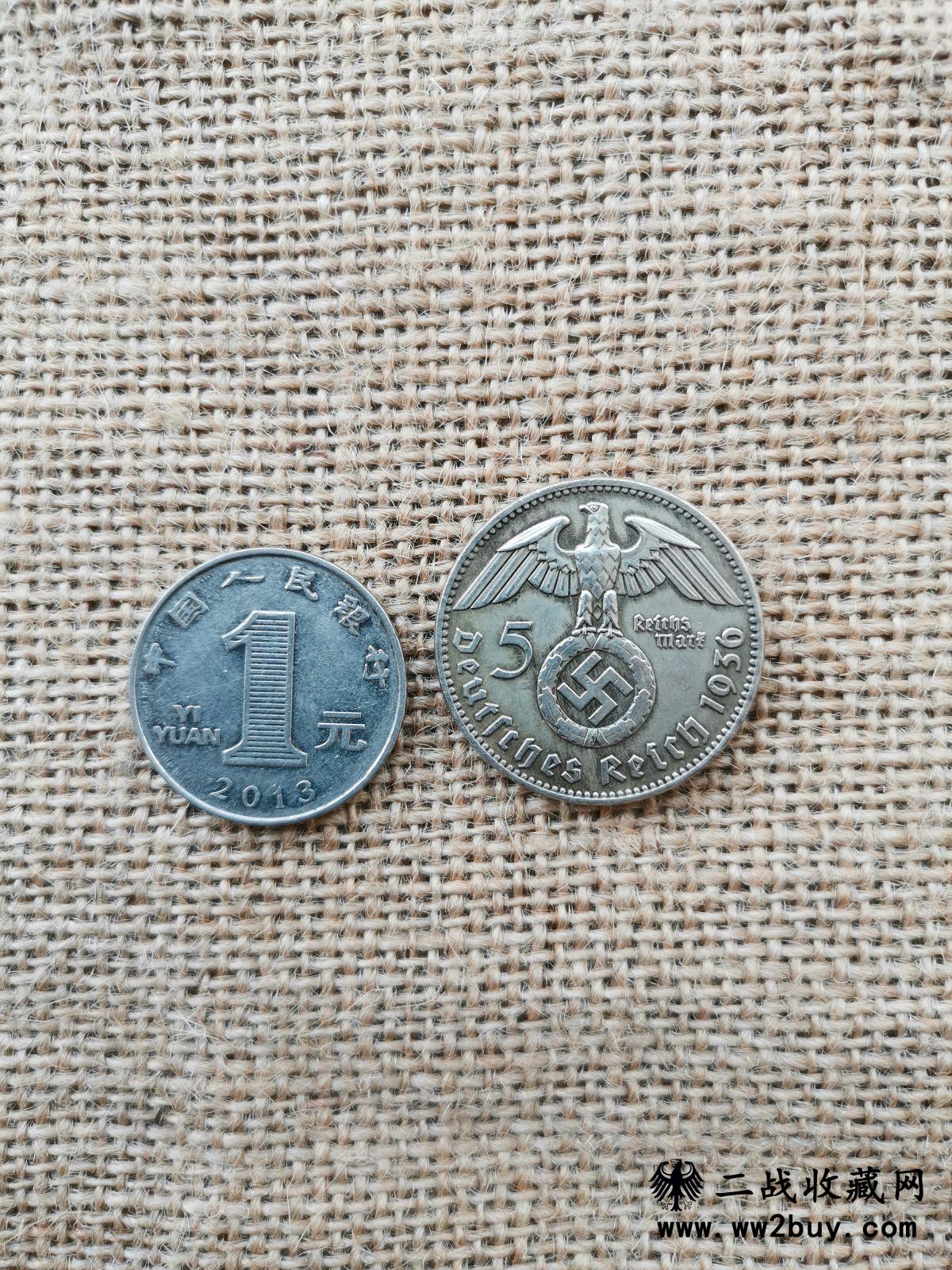 1936年5帝国马克4 1936年5帝国马克4