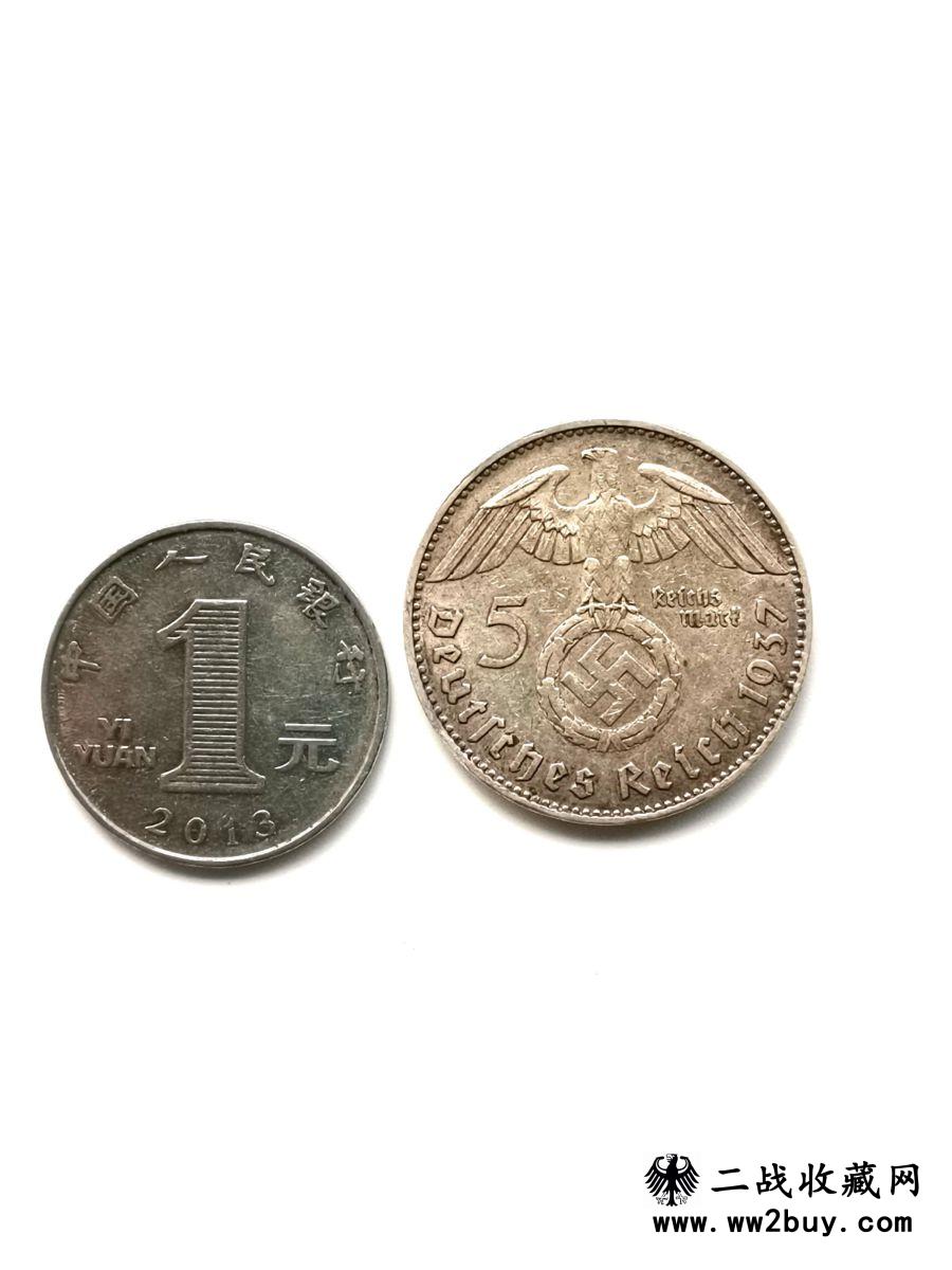 二战德国5帝国马克 (3) 5帝国马克 3 2